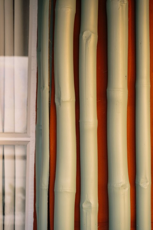 Decorative element in the bedroom at Bom Bom Beach Resort